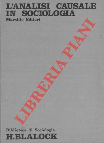 L' analisi causale in sociologia