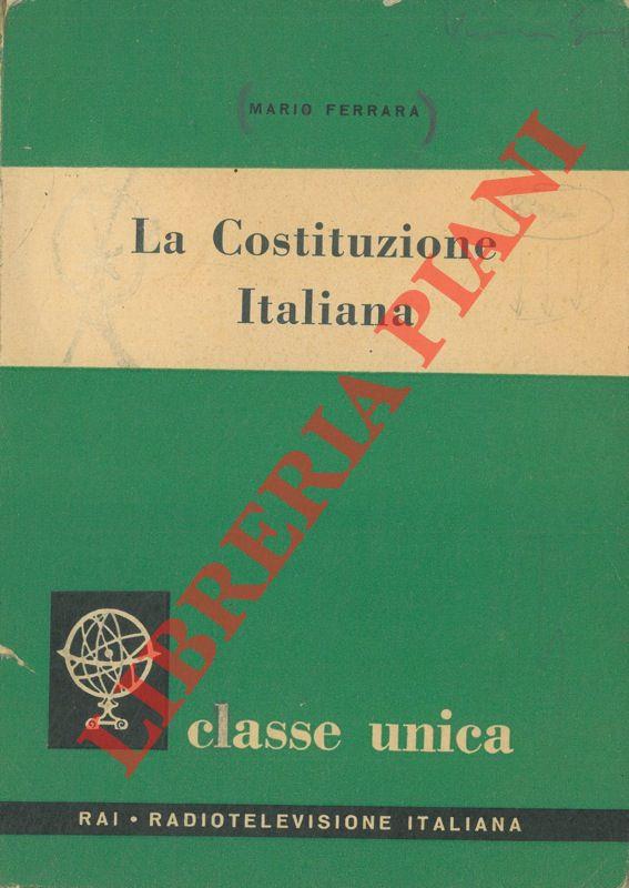 La Costituzione Italiana