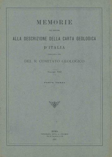 Fauna del Neocretacico della Tripolitania. Molluschi. Parte I. Lamellibranchi (Rudiste) - Carlo Fabrizio Parona - copertina