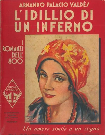 L' idillio di un infermo - Armando Palacio Valdés - copertina