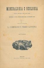 Mineralogia e geologia per il secondo anno del liceo secondo i nuovi programmi del 23 ottobre 1884. Con 73 incisioni