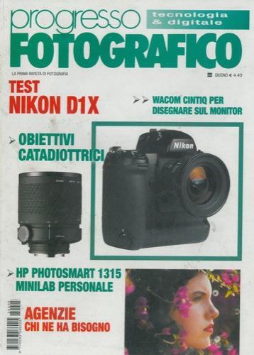 Progresso fotografico. La prima rivista di fotografia - copertina