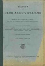 Rivista del Club Alpino Italiano. Pubblicazione mensile