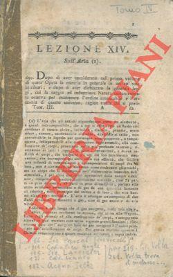 Sull'aria. (Elementi di fisica sperimentale). Lezione XIV