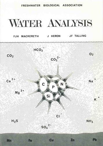 Water analysis: some revised methods for limnologists - copertina