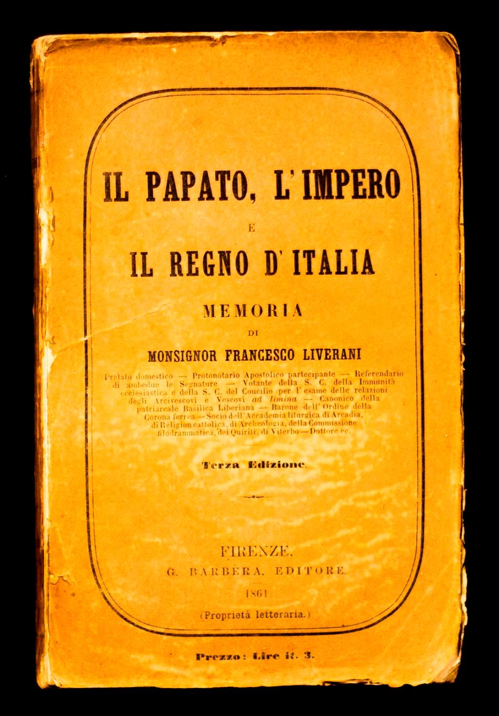 Il papato, l'impero e il regno d'Italia