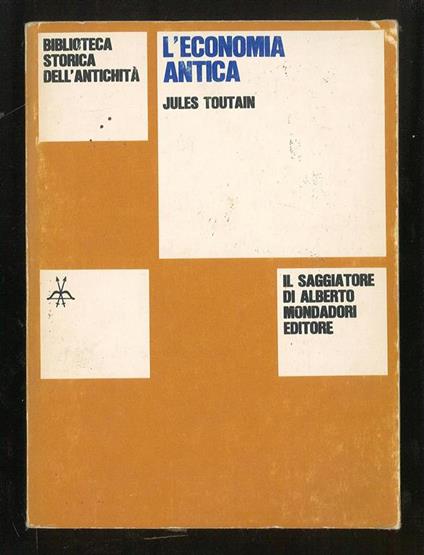 L' economia antica - Jules Toutain - copertina