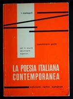 La poesia italiana contemporanea