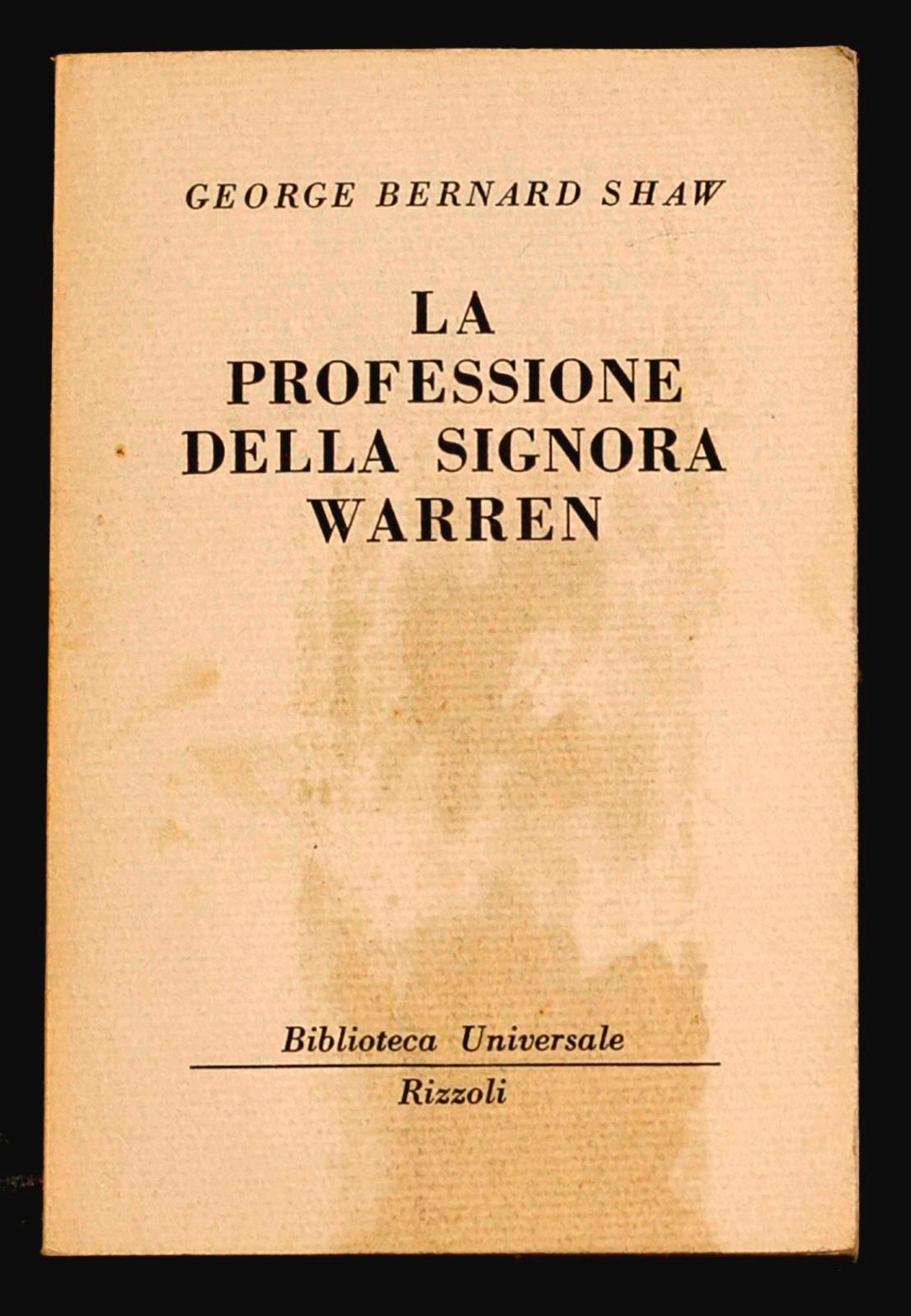 La professione della signora Warren