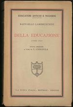 Della educazione - Libro uno