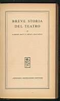 Breve storia del teatro