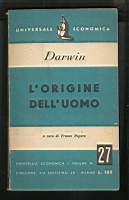 L' origine dell'uomo - Charles Darwin - copertina