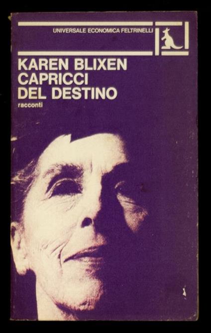 Capricci del destino - Karen Blixen - copertina