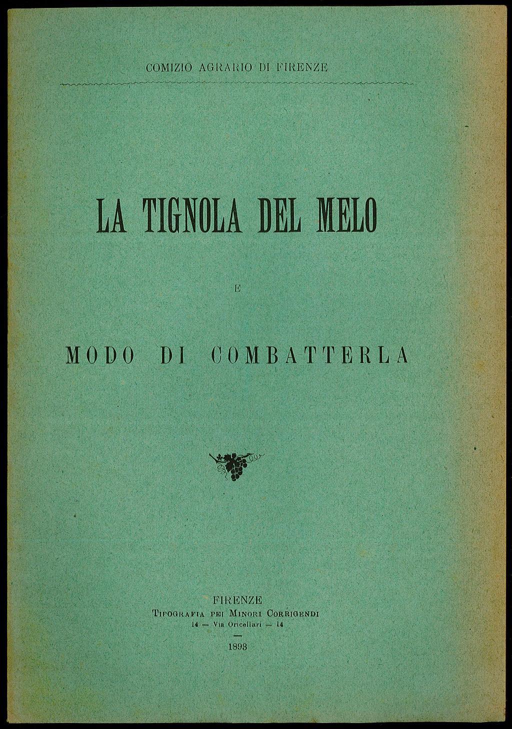 La tignola del melo e modo di combatterla