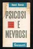 Psicosi e nevrosi - Henri Baruk - copertina