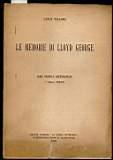 Le MEMORIE di LLOYD GEORGE - Gino Funaioli - copertina