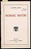 Romae Matri - Giuseppe Albini - copertina