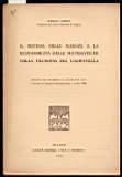 Il Sistema delle Scienze e la Economicità delle Matematiche nella Filosofia della Campanella - Romano Amerio - copertina