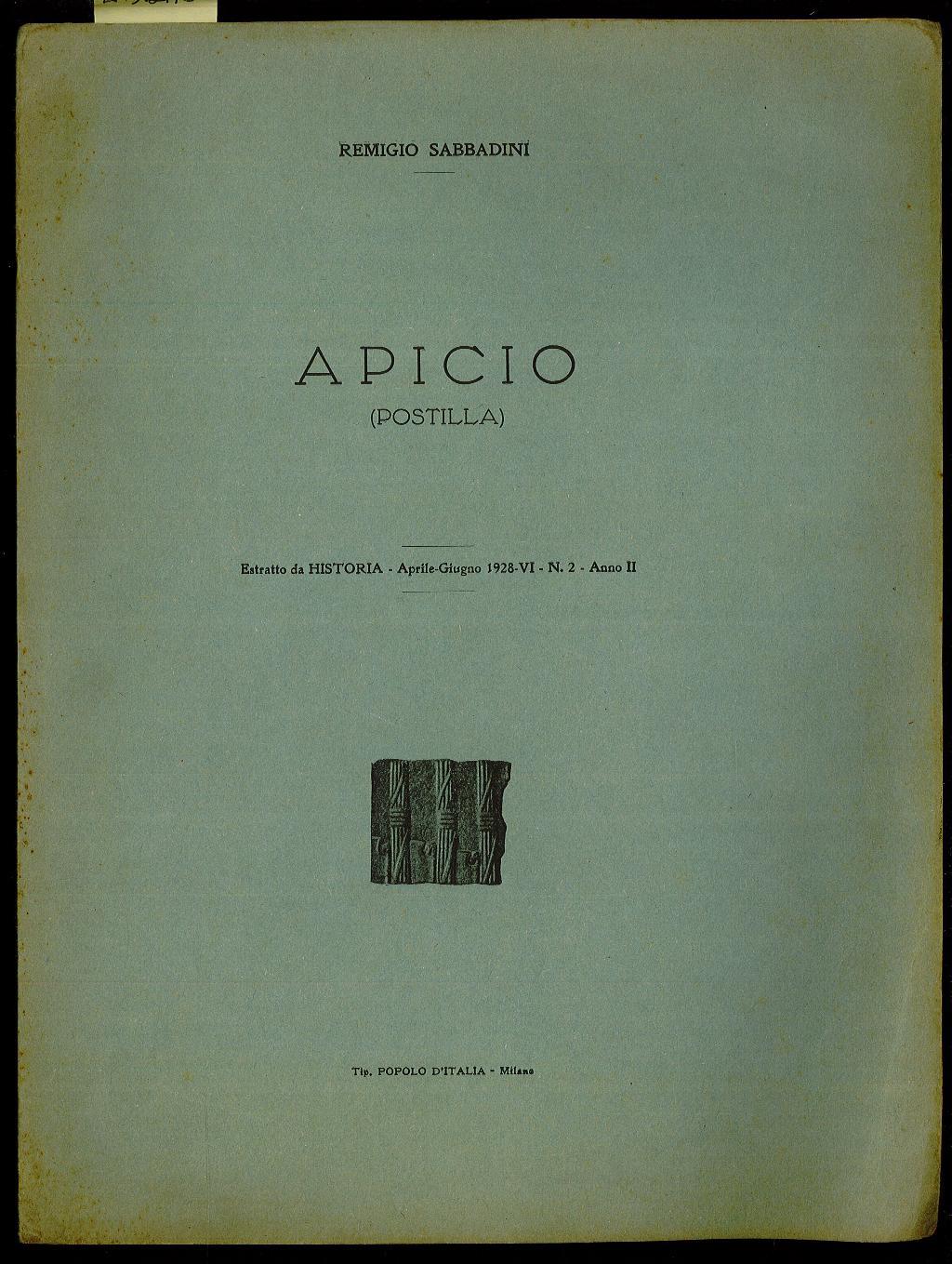 APICIO (Postilla)
