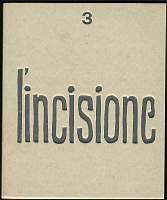 L' incisione - Giorgio Trentin - copertina