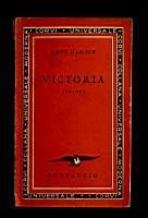 Victoria - Knut Hamsun - copertina