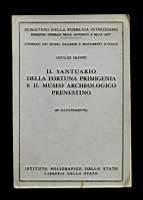 Il Santuario della fortuna Primigenia e il Museo Archeologico Prenestino - Giulio Iacopi - copertina