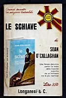 Le schiave - Sean O’Callaghan - copertina