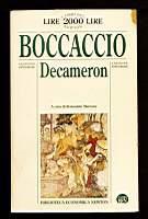Il Decameron - Giovanni Boccaccio - copertina