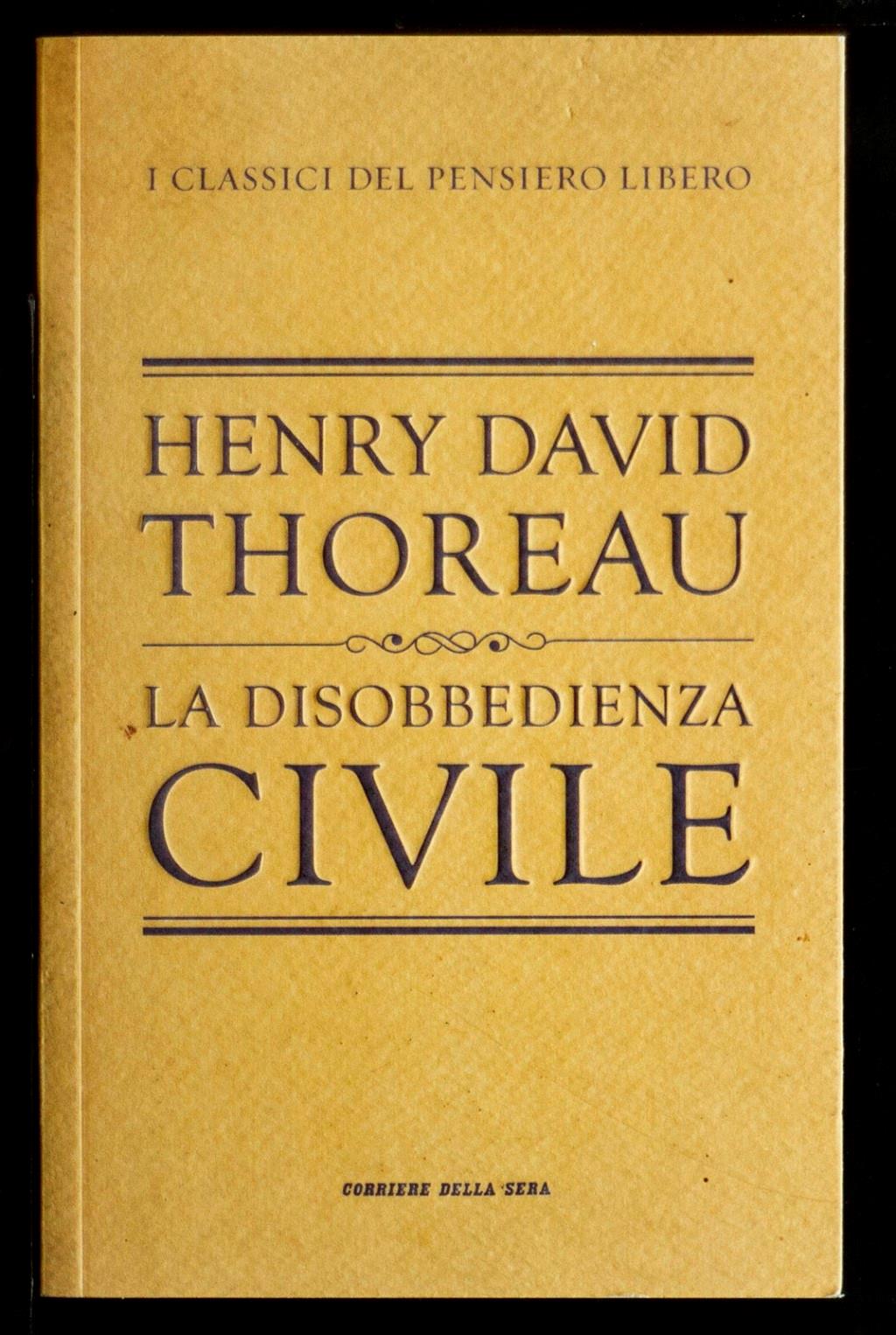 La disobbedienza civile