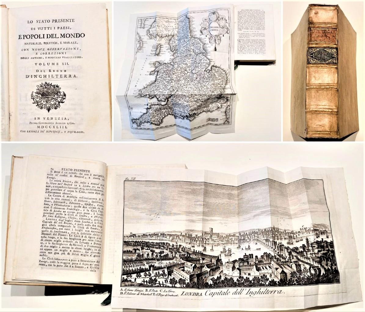 Lo stato Presente di tutti i Paesi del Mondo... Volume XII Del Regno d'Inghilterra