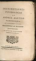 Institutiones Psychologiae