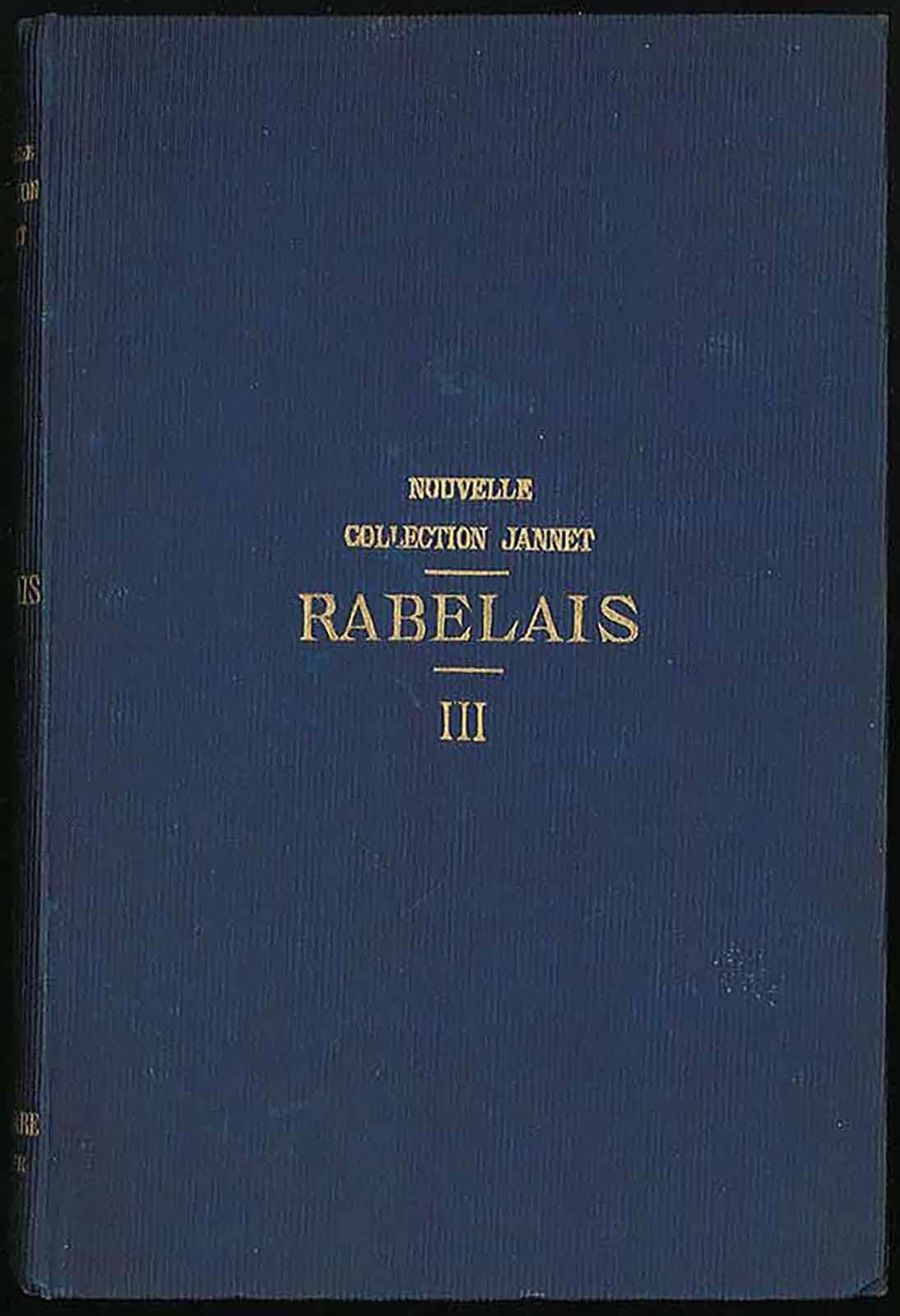 Oeuvres de Rebelais Tome III