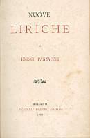 Nuove liriche - Enrico Panzacchi - copertina