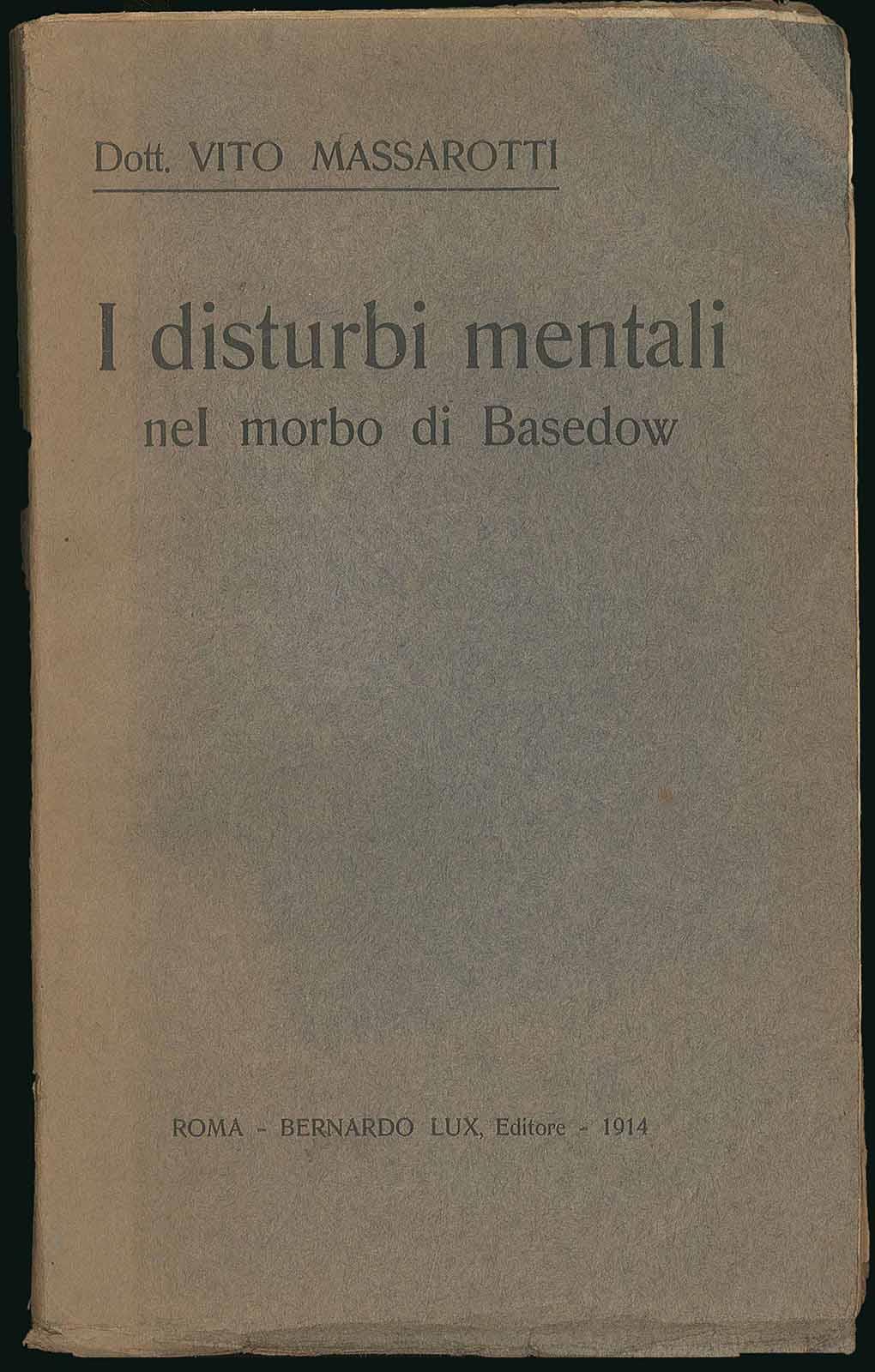 I disturbi mentali nel morbo di Basedow