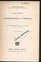 Trattato di farmacologia e terapia