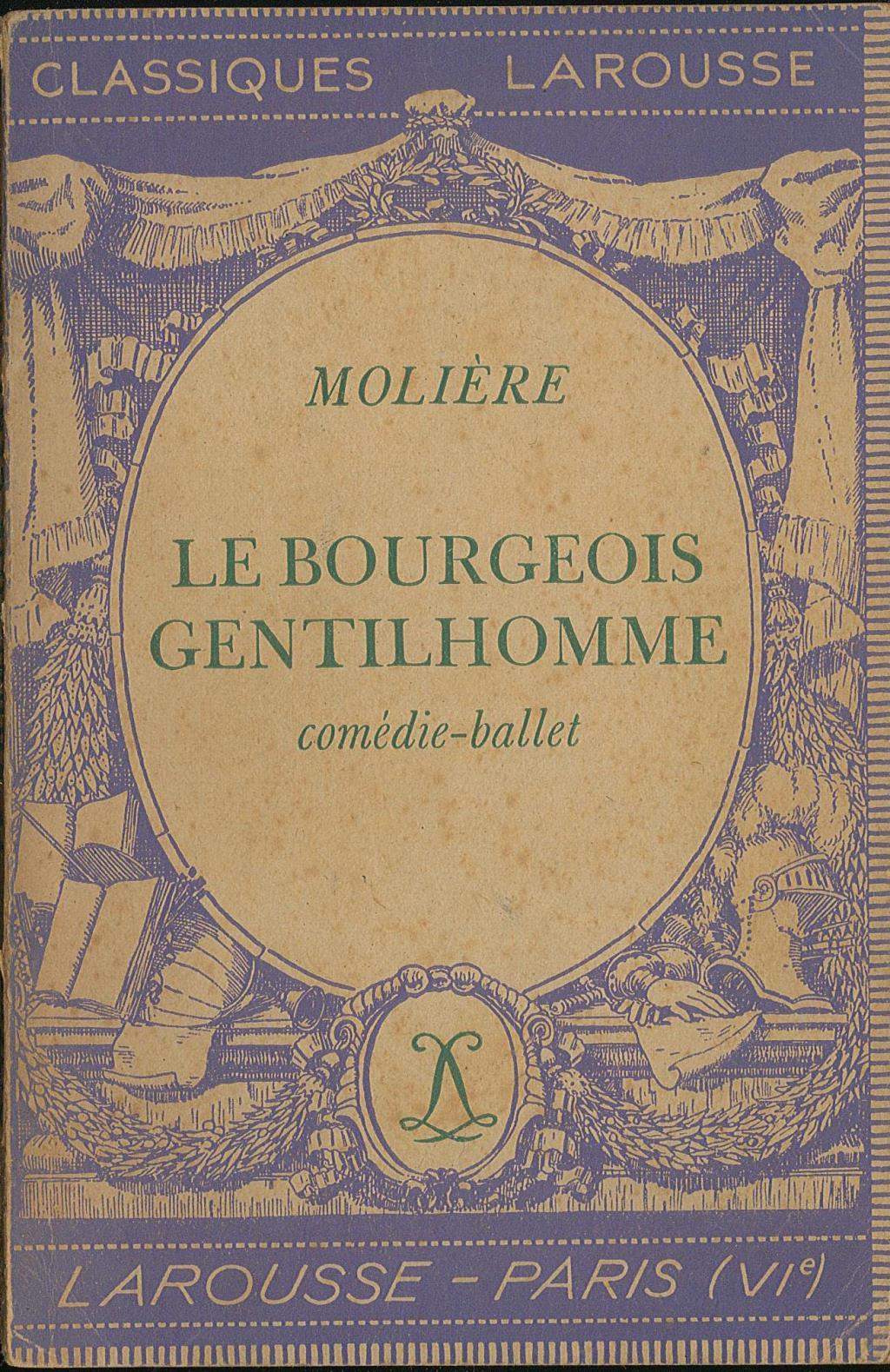 Le bourgeois gentilhomme