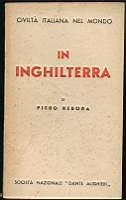 In Inghilterra - Piero Rebora - copertina