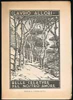 Belle creature del nostro amore - Claudio Allori - copertina