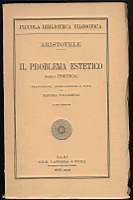 Il problema estetico - Aristotele - copertina