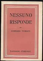 Nessuno risponde - Corrado Tumiati - copertina
