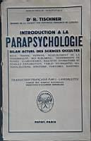 Introduction a la parapsychologie - Rudolf Tischner - copertina