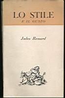 Lo stile e il gusto - Jules Renard - copertina