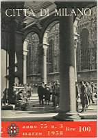 Città di Milano n. 3 1958 - copertina