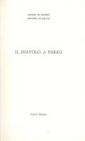 Il diavolo a Parigi - Alfred de Musset,Honoré de Balzac - copertina