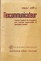 L' excommunicateur - Tibor Déry - copertina