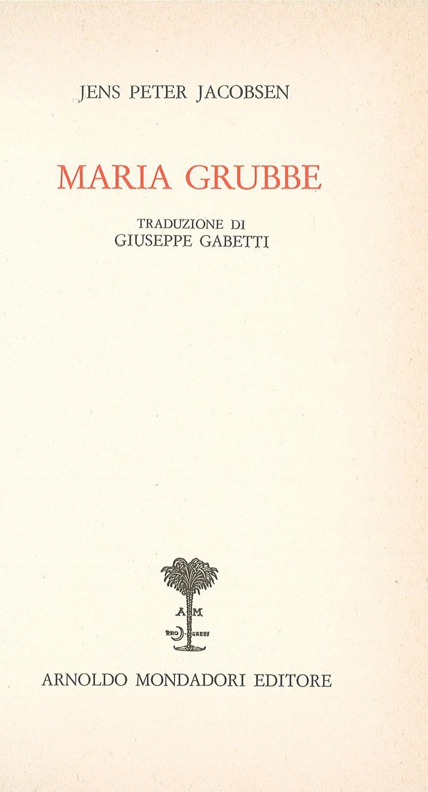 Maria Grubbe