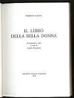 Il libro della bella donna - Federico Luigini - copertina