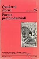 Forme protoindustriali - copertina