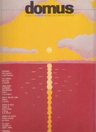 Domus. 735. Febbraio 1992 - copertina