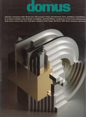 Domus. 739. Giugno 1992 - copertina